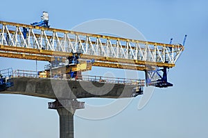 Freeway under construction