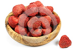 Freeze-dried strawberries