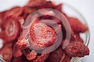 Freeze dried strawberries