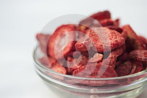 Freeze dried strawberries