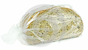 A Freezer Bag with Brown Bread