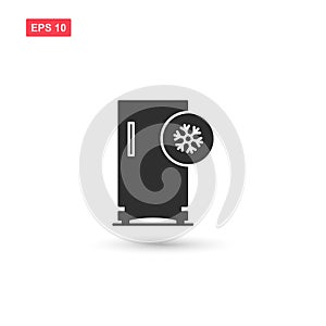 Freezer cold icon vector design isolated 2