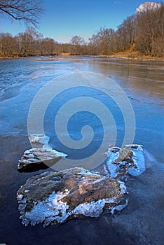 Freezing River