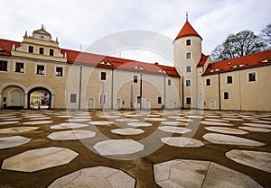 Freiberg Castle square photo