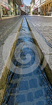 Freiburger runlet (called in German, Freiburger Baechle)