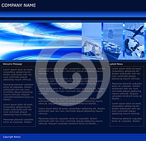 Freight Business Website Template