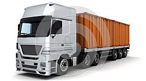 Freight container Delivery Vehicle