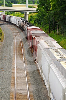 Freight on curve