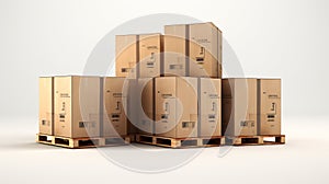 Freight Shipping Boxes Pallet