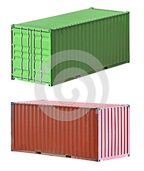 Freight shipping containers