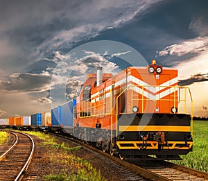 Freight train photo