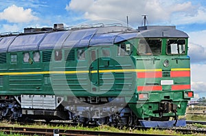 Freight train locomotive