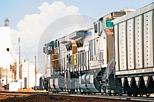 Freight Train Returning Empty Coal Cars