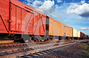 Freight train photo