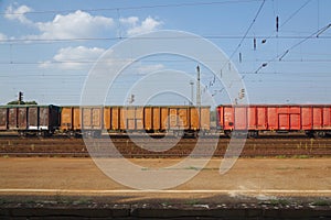 Freight Train Wagons