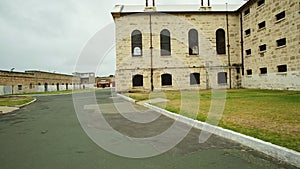 Fremantle Prison courtyard