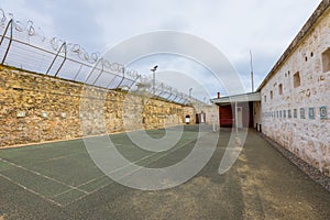 Fremantle Prison courtyard