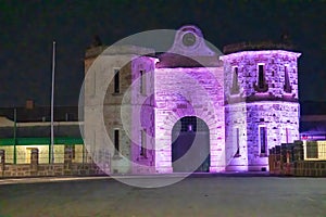 Fremantle Prison at night, Australia