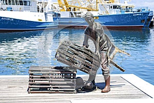 Fremantle`s Fishermens Memorial photo