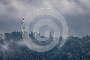 Fremersberg with TV Tower