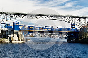 Fremont Bridge and George Washington Memorial Bridge.