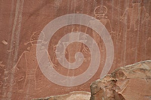 Fremont rock art photo