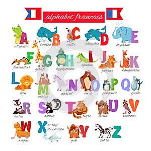 French abc for preschool education