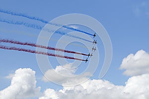 French air force in Paris air show