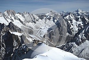 French Alpine scene