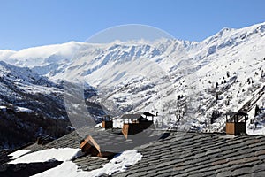 French Alps landscape