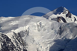 French Alps. Mont Blanc massif