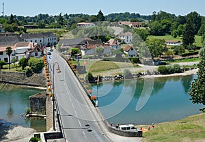 French ancient town Navarrenx