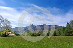 French basque mountains