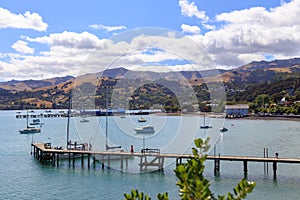 French Bay and Childerens Bay near Akaroa