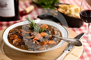 French beef bourguignon