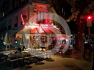 French bistro Montmartre Paris