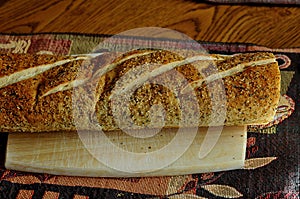 French bread with garlic herb one dollar from walmart store