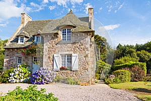 French Brittany typical house