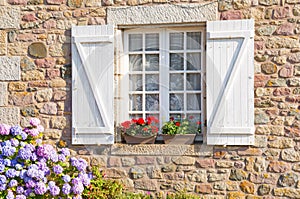 French Brittany typical house photo