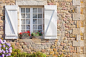 French Brittany typical house photo