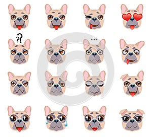 French bulldog Dog Emoji Emoticon Expression