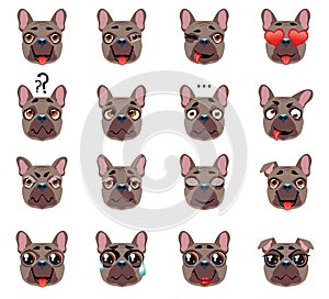 French bulldog Dog Emoji Emoticon Expression
