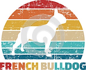 French Bulldog vintage