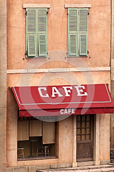 French cafe