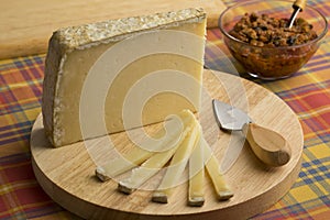 French Cantal aop cheese