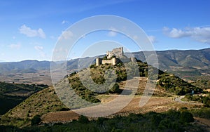 French castle Aguilar