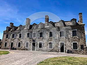French castle building at Old Fort Niagara