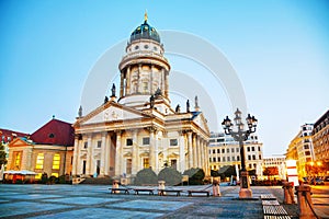 French cathedral (Franzosischer Dom) in Berlin