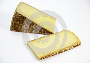 French Cheese called Comte Fruite, Cheese from Jura made with Cow`s Milk