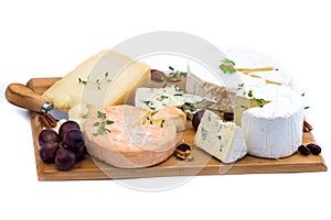 French cheese platter